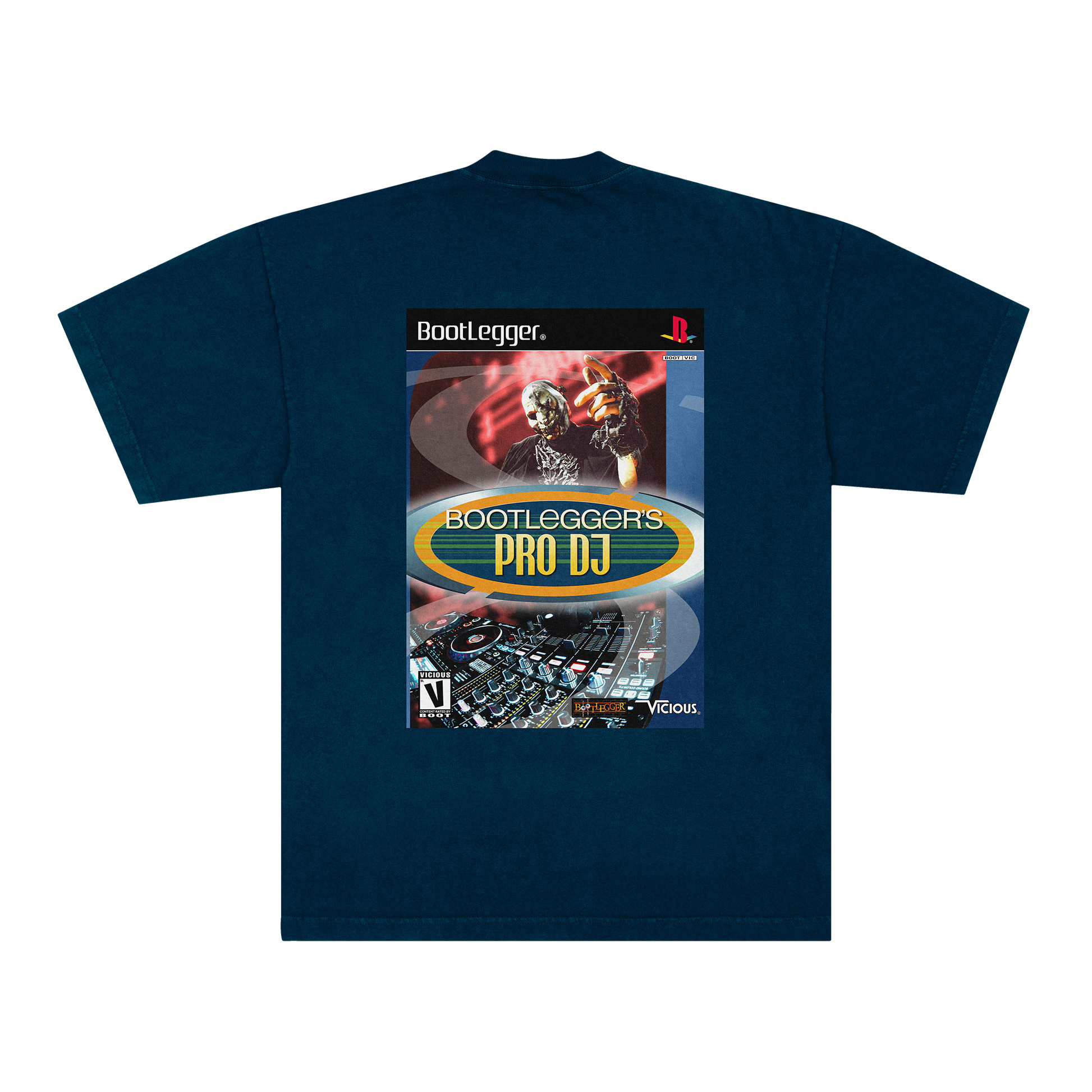 PRO DJ TEE - NAVY