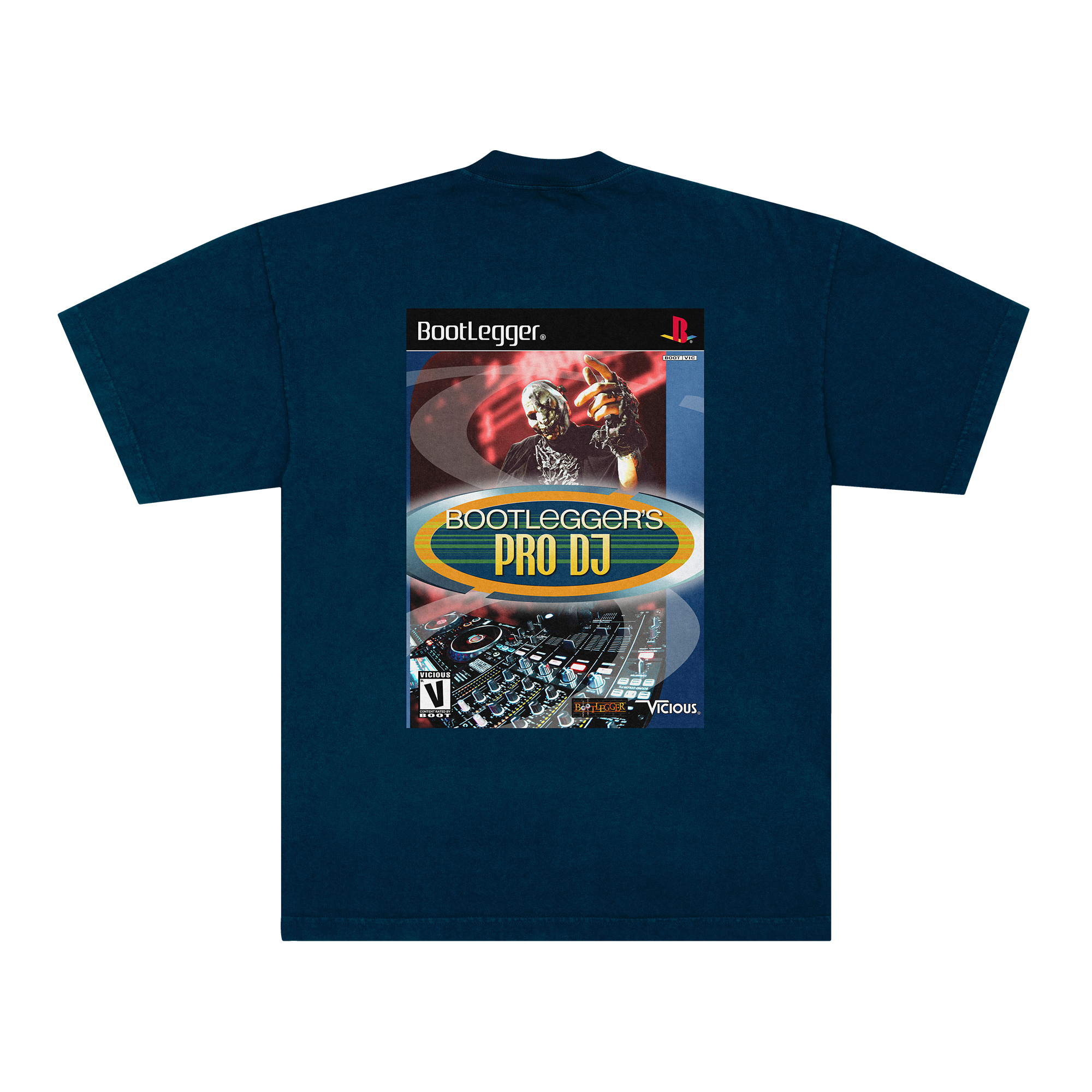PRO DJ TEE - NAVY