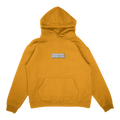YELLOW TAGGED EMBROIDERED HOODIE