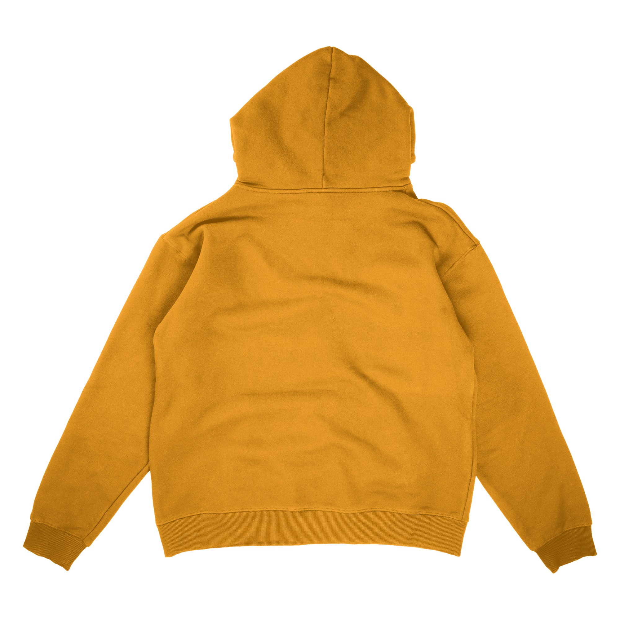 YELLOW TAGGED EMBROIDERED HOODIE
