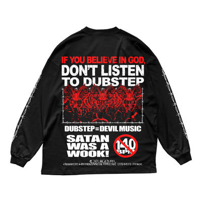 DUBSTEP = DEVIL MUSIC LONGSLEEVE