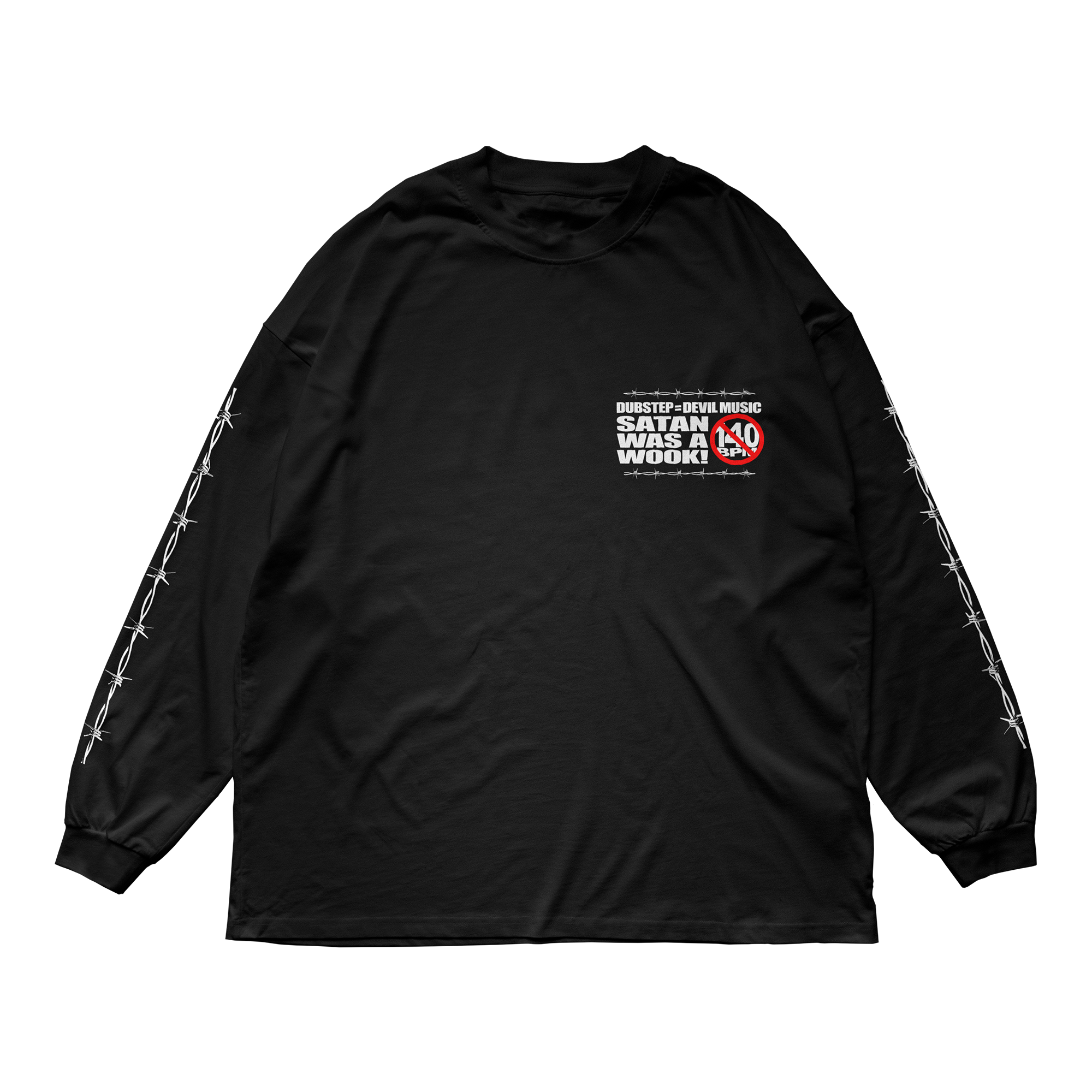 DUBSTEP = DEVIL MUSIC LONGSLEEVE