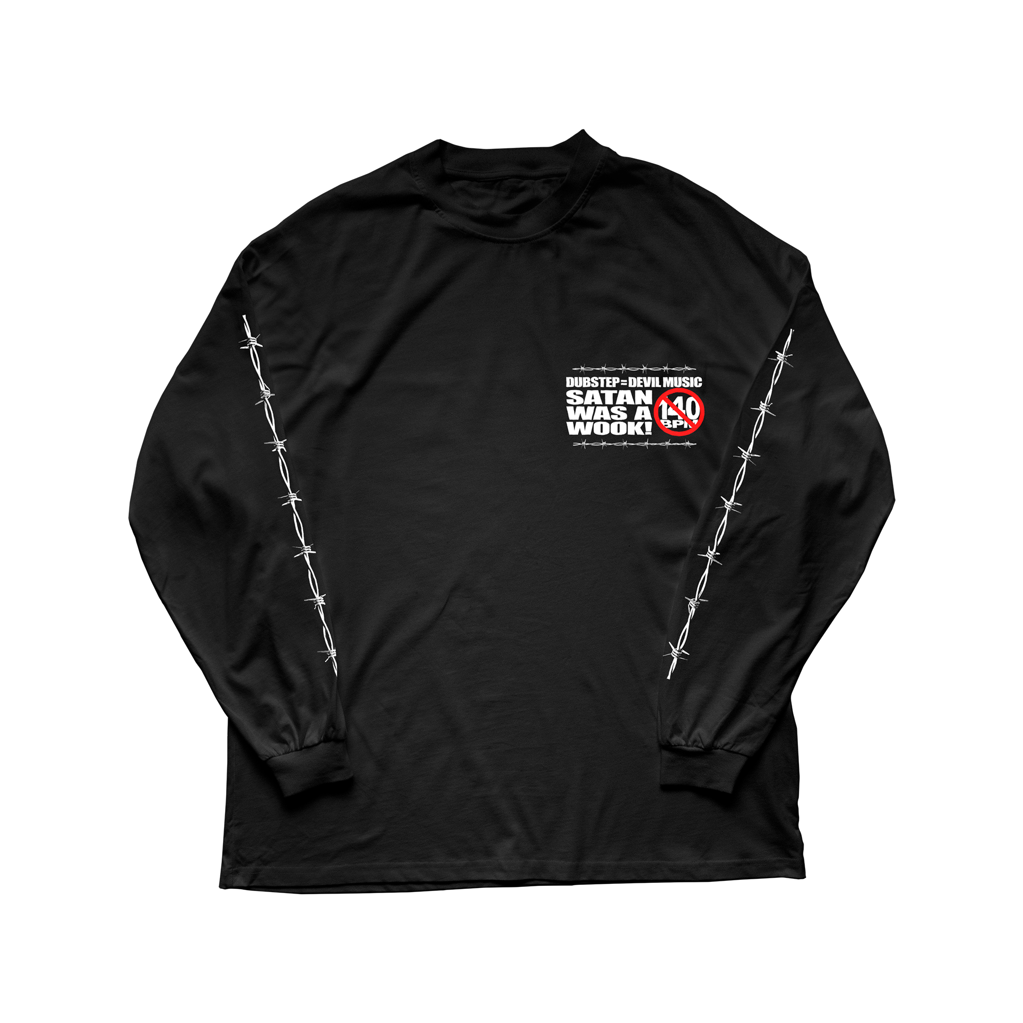 DUBSTEP = DEVIL MUSIC LONGSLEEVE