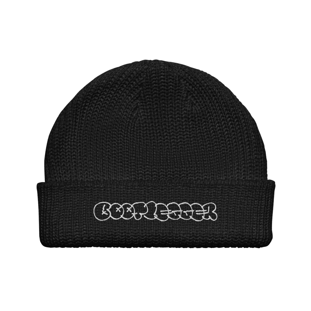THROWIE BEANIE - BLACK