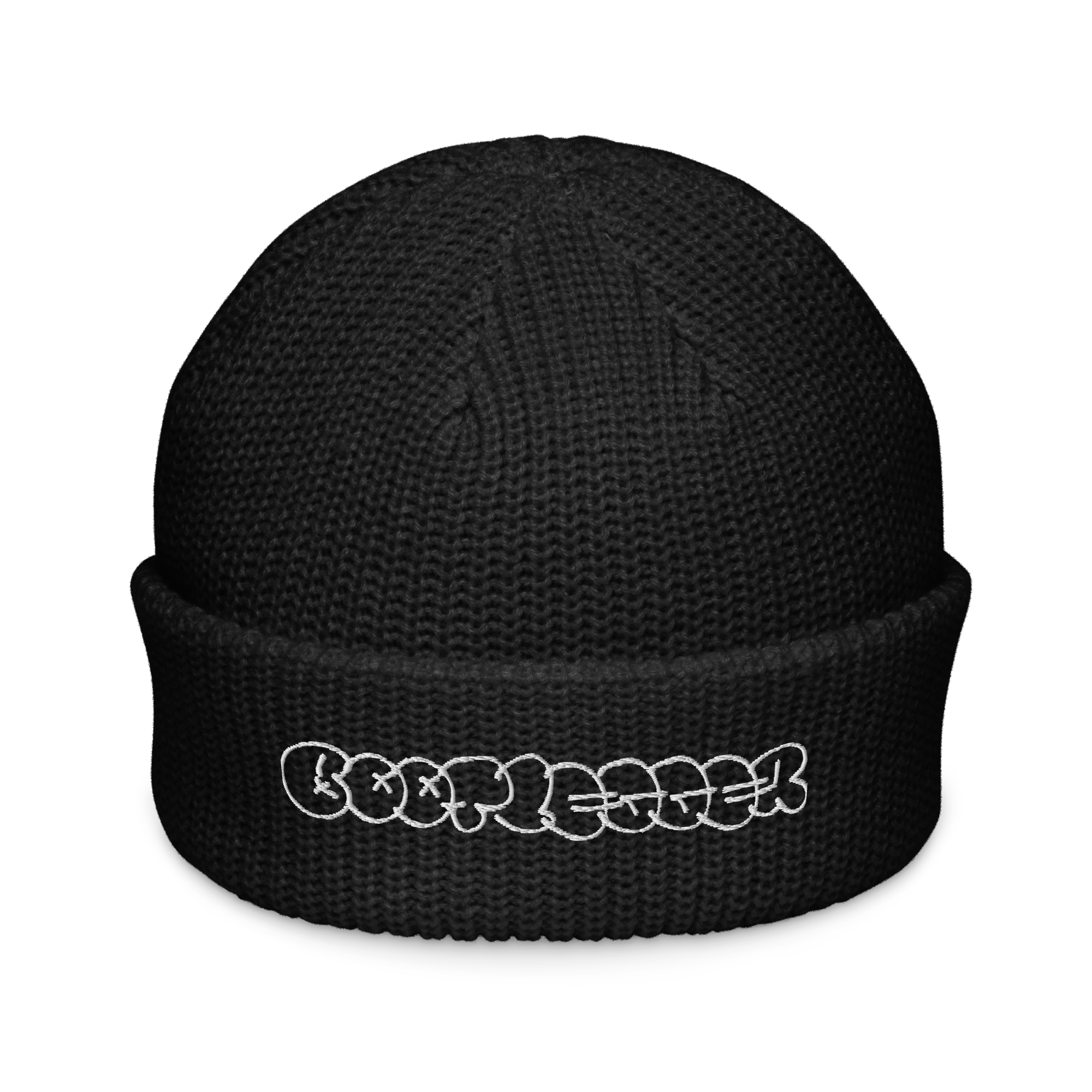 THROWIE BEANIE - BLACK
