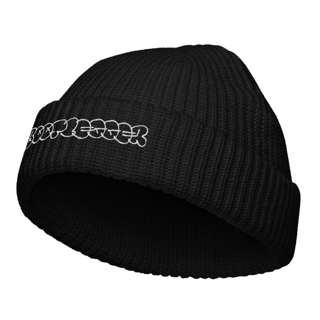 THROWIE BEANIE - BLACK