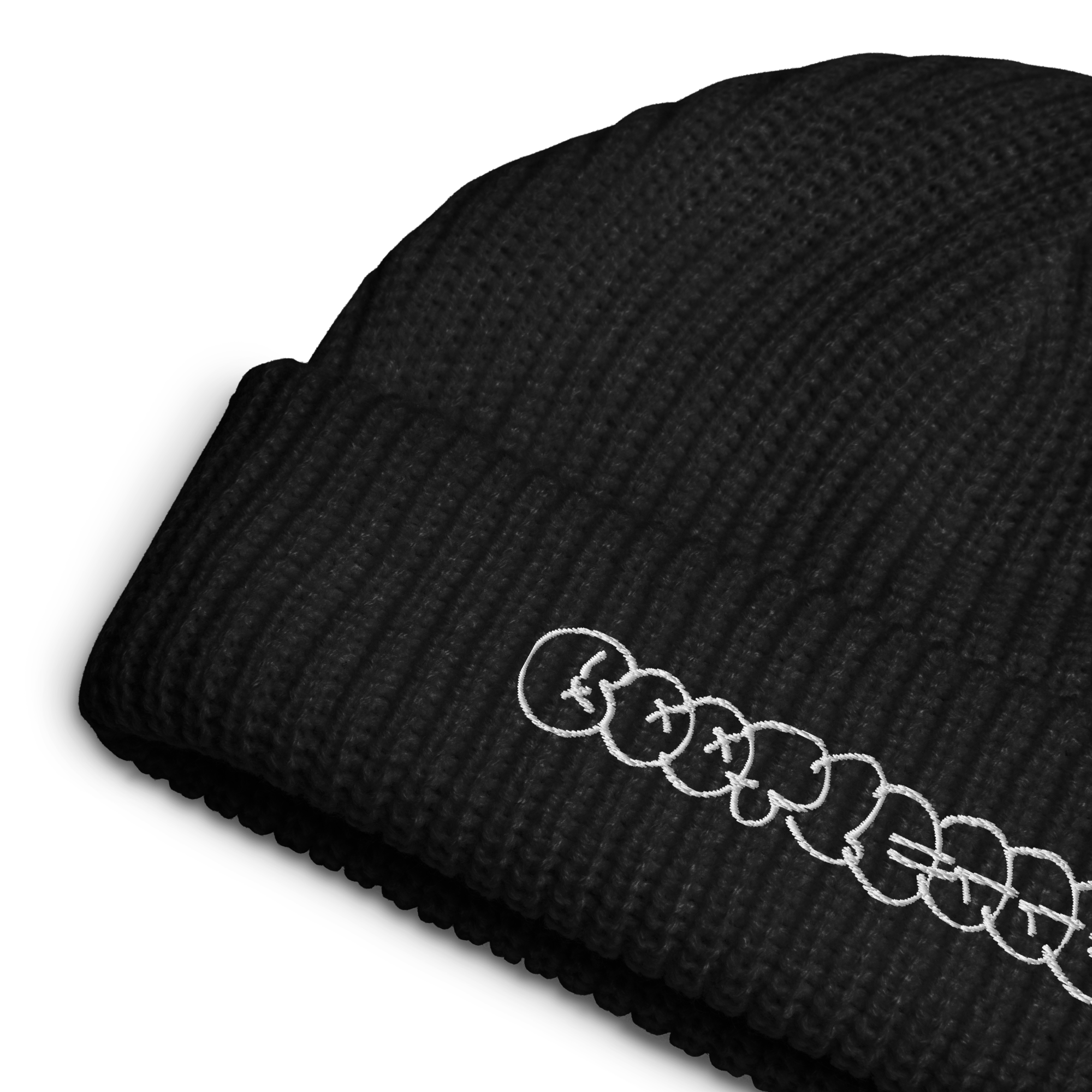 THROWIE BEANIE - BLACK