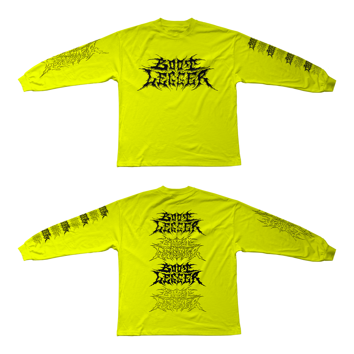 PUNK LONG SLEEVE - SAFETY GREEN