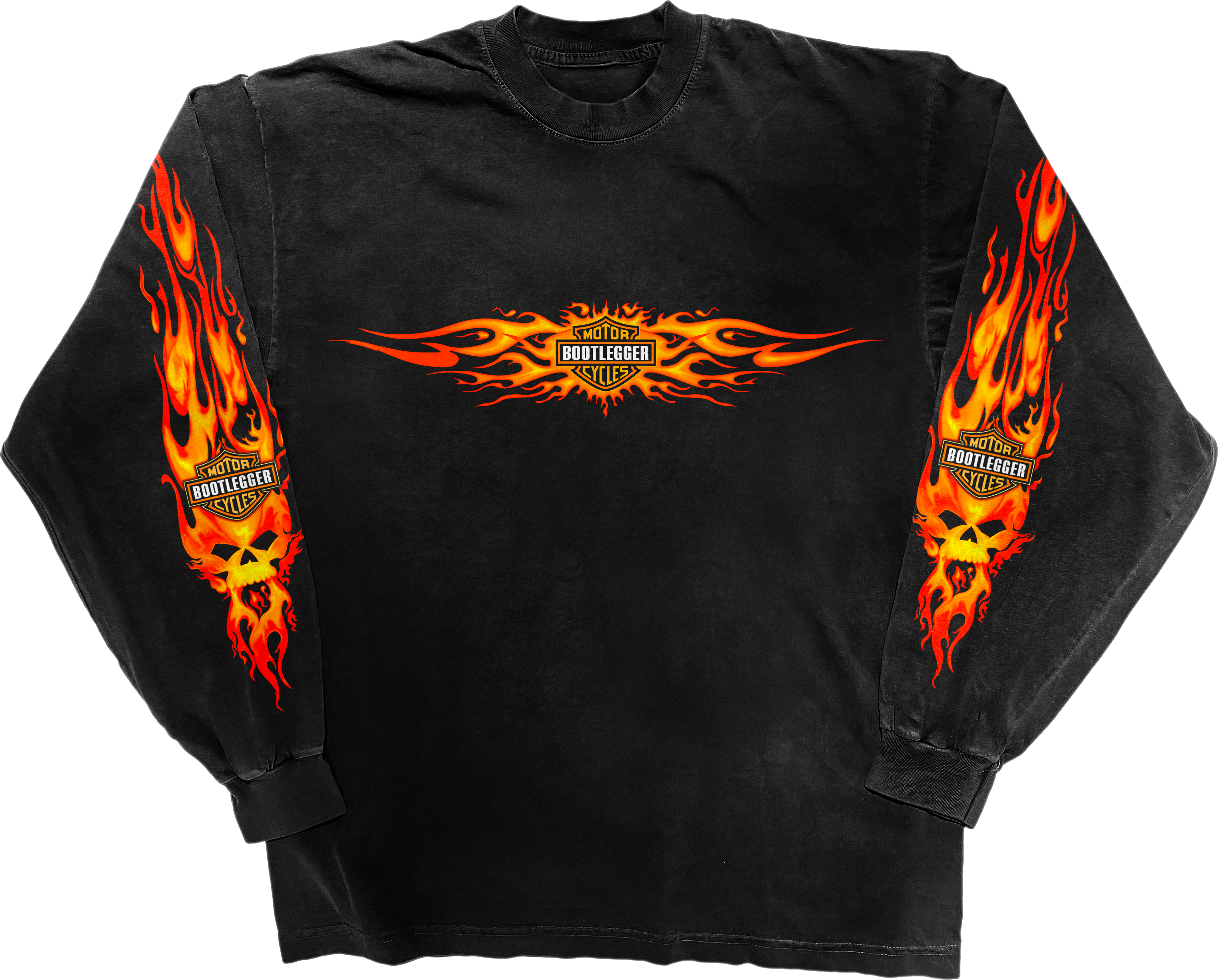 HARLEY LONG SLEEVE TEE - RED