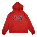 PUNK LOGO HOODIE - RED