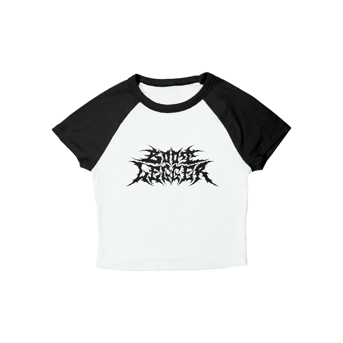 PUNK LOGO BABY TEE - BLACK