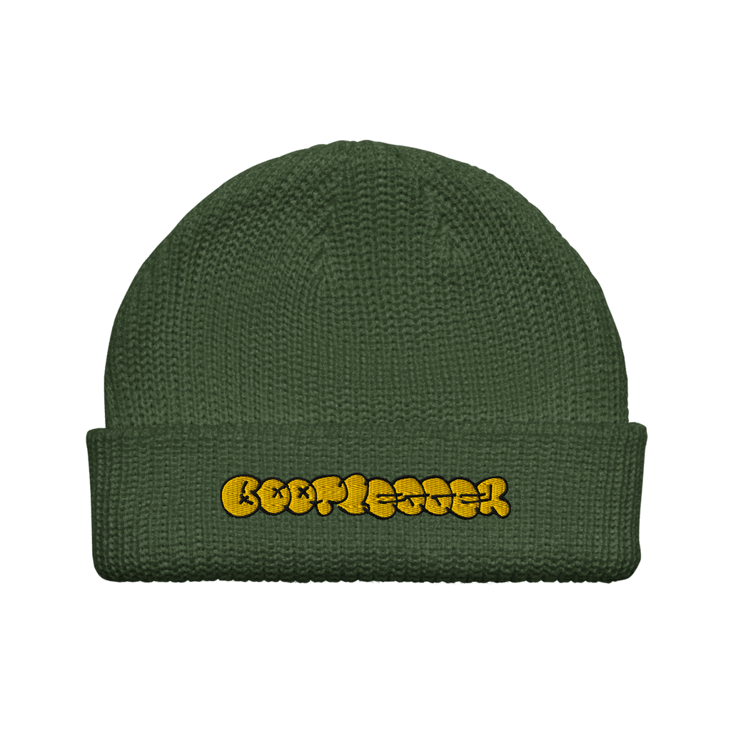 THROWIE BEANIE - FOREST GREEN