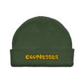 THROWIE BEANIE - FOREST GREEN