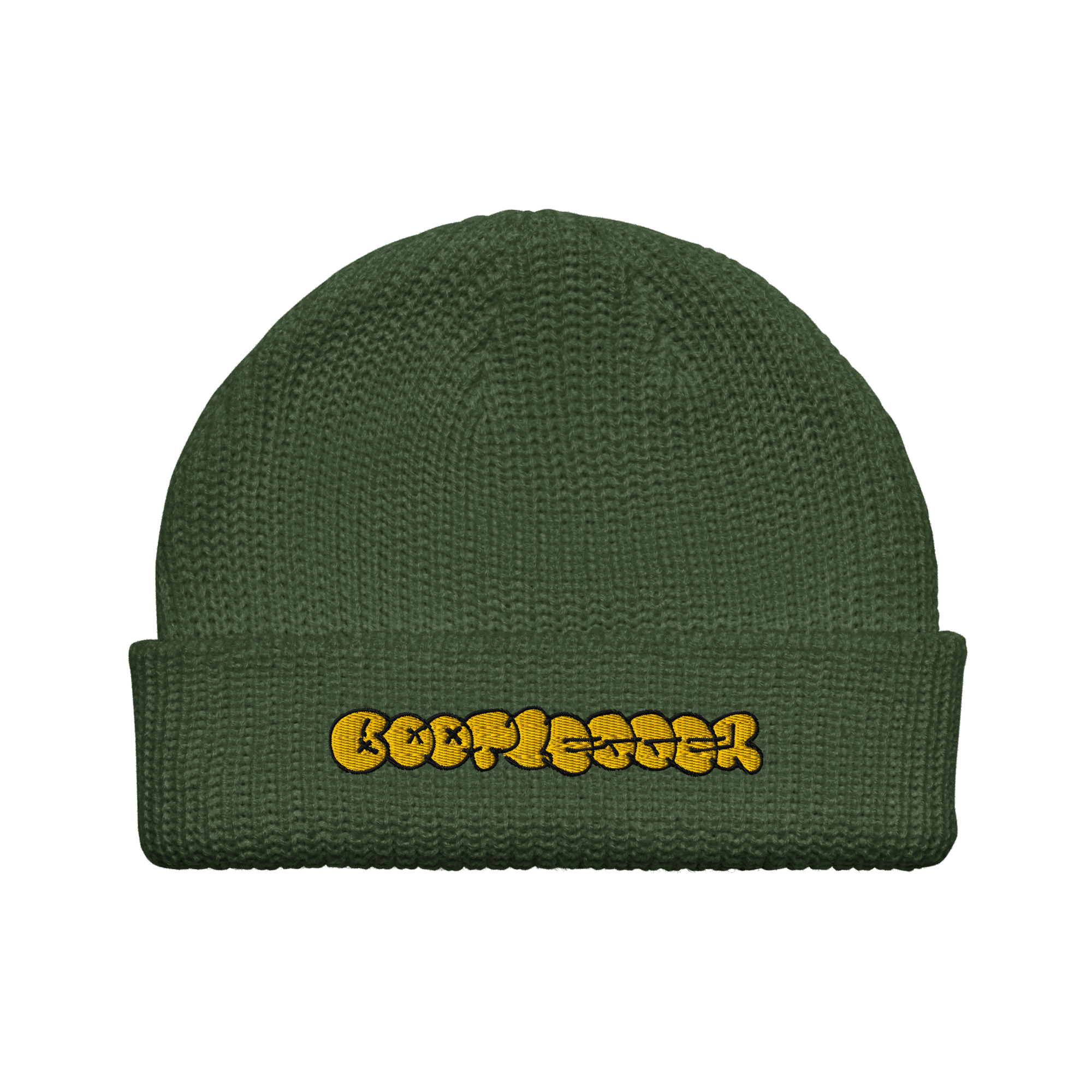 THROWIE BEANIE - FOREST GREEN