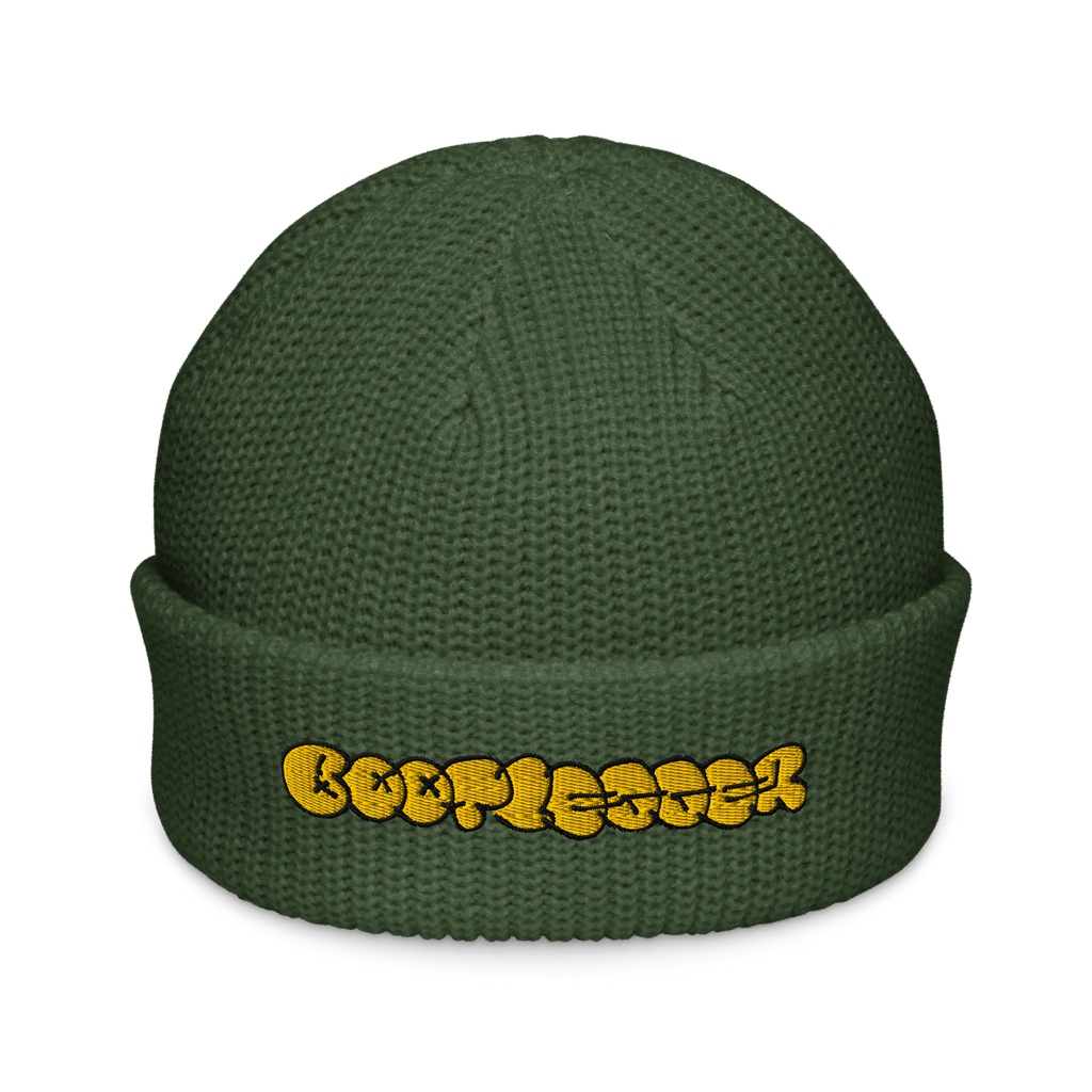 THROWIE BEANIE - FOREST GREEN