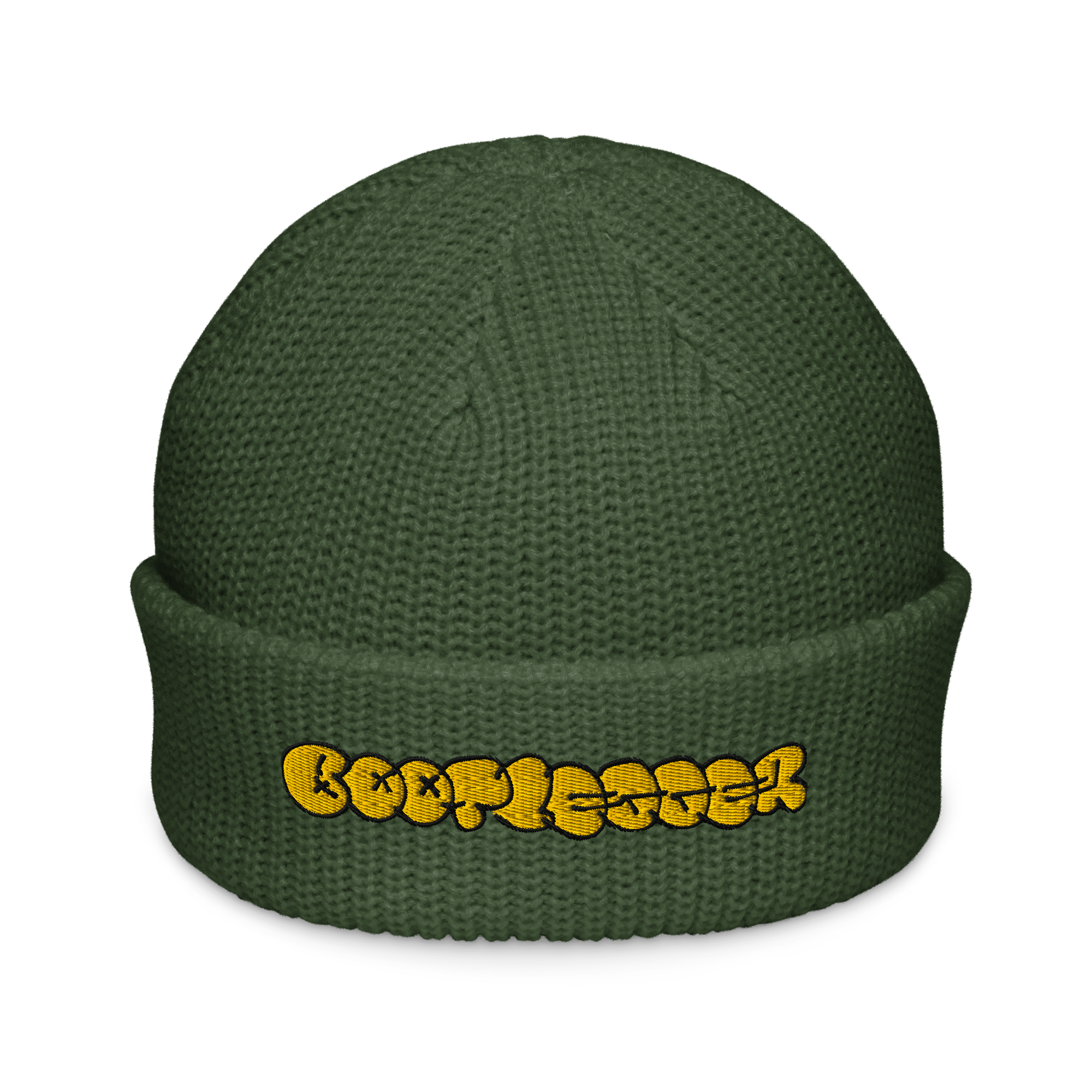 THROWIE BEANIE - FOREST GREEN