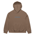 THROWIE HOODIE - BROWN