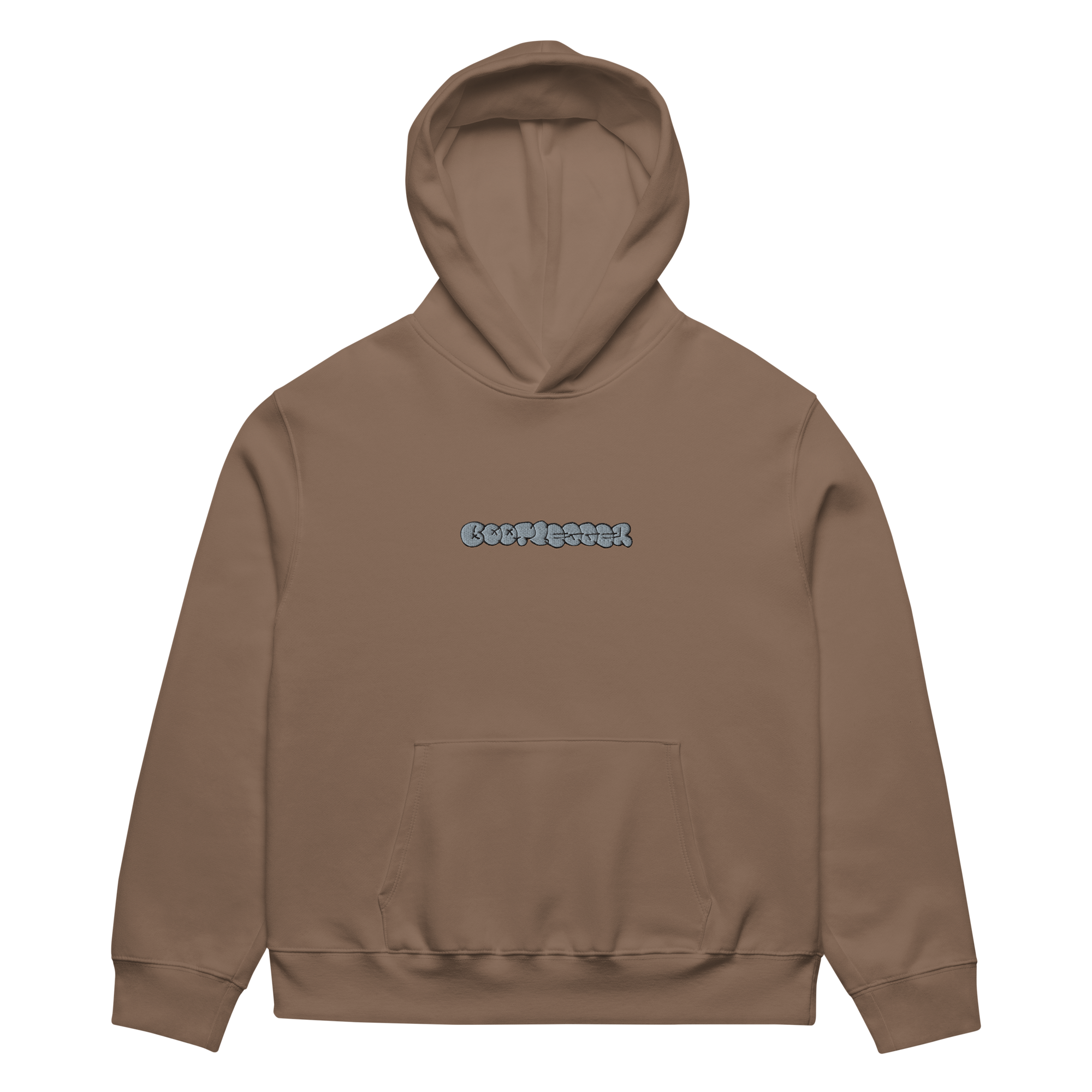 THROWIE HOODIE - BROWN
