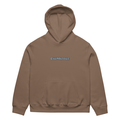 THROWIE HOODIE - BROWN