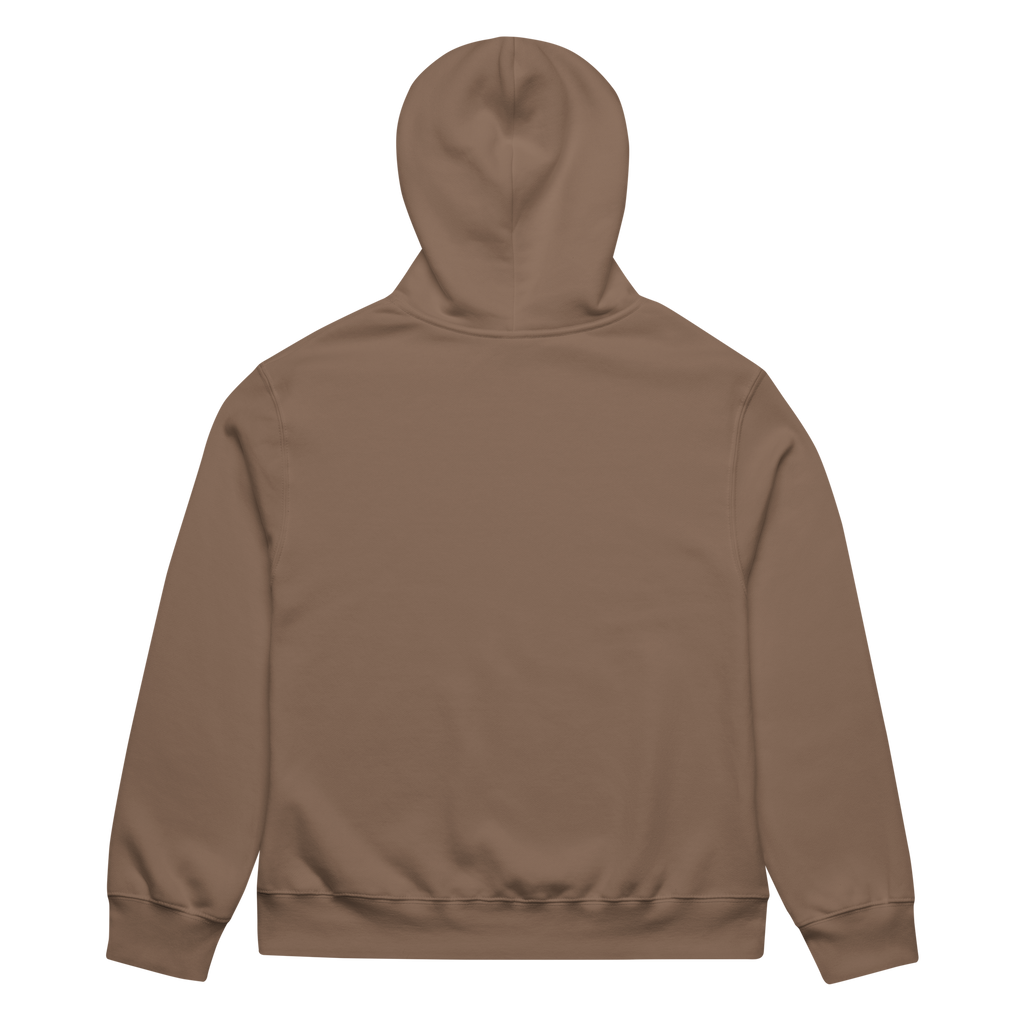 THROWIE HOODIE - BROWN