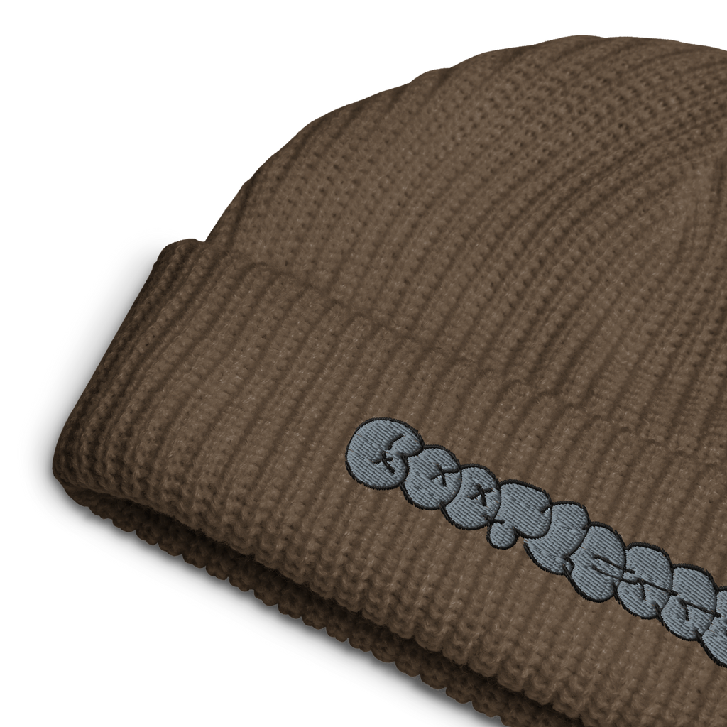 THROWIE BEANIE - BROWN