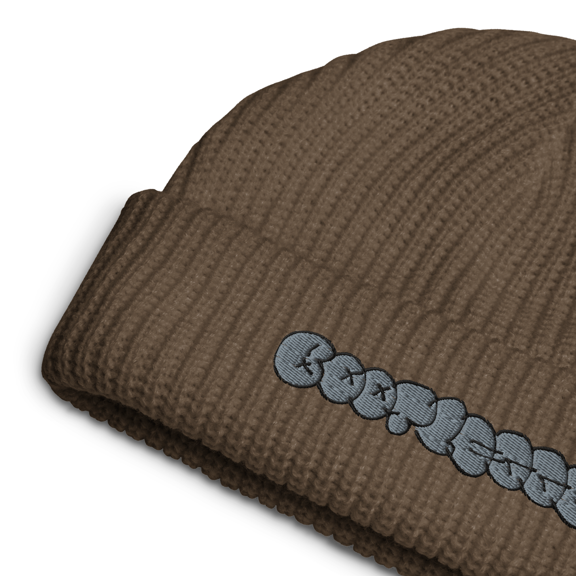 THROWIE BEANIE - BROWN