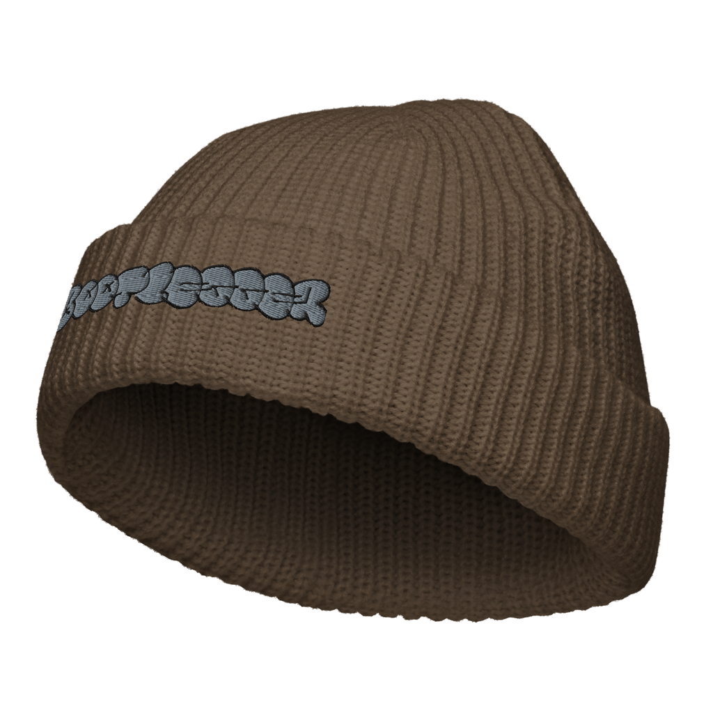 THROWIE BEANIE - BROWN