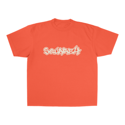 SQUARE 4 TEE - ORANGE