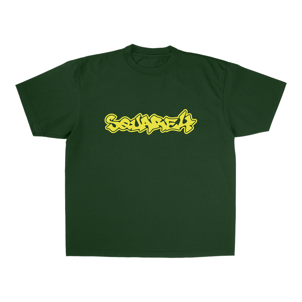 SQUARE4 TEE - MOSS