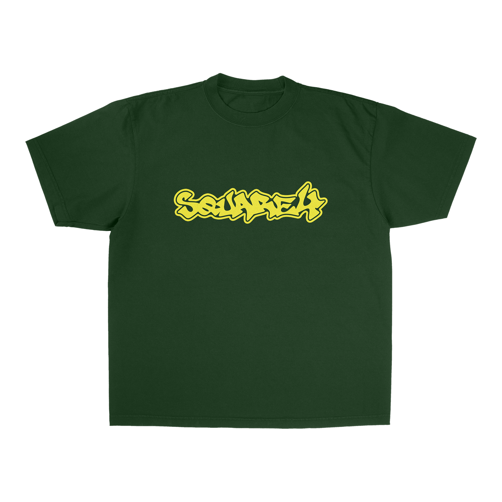 SQUARE4 TEE - MOSS