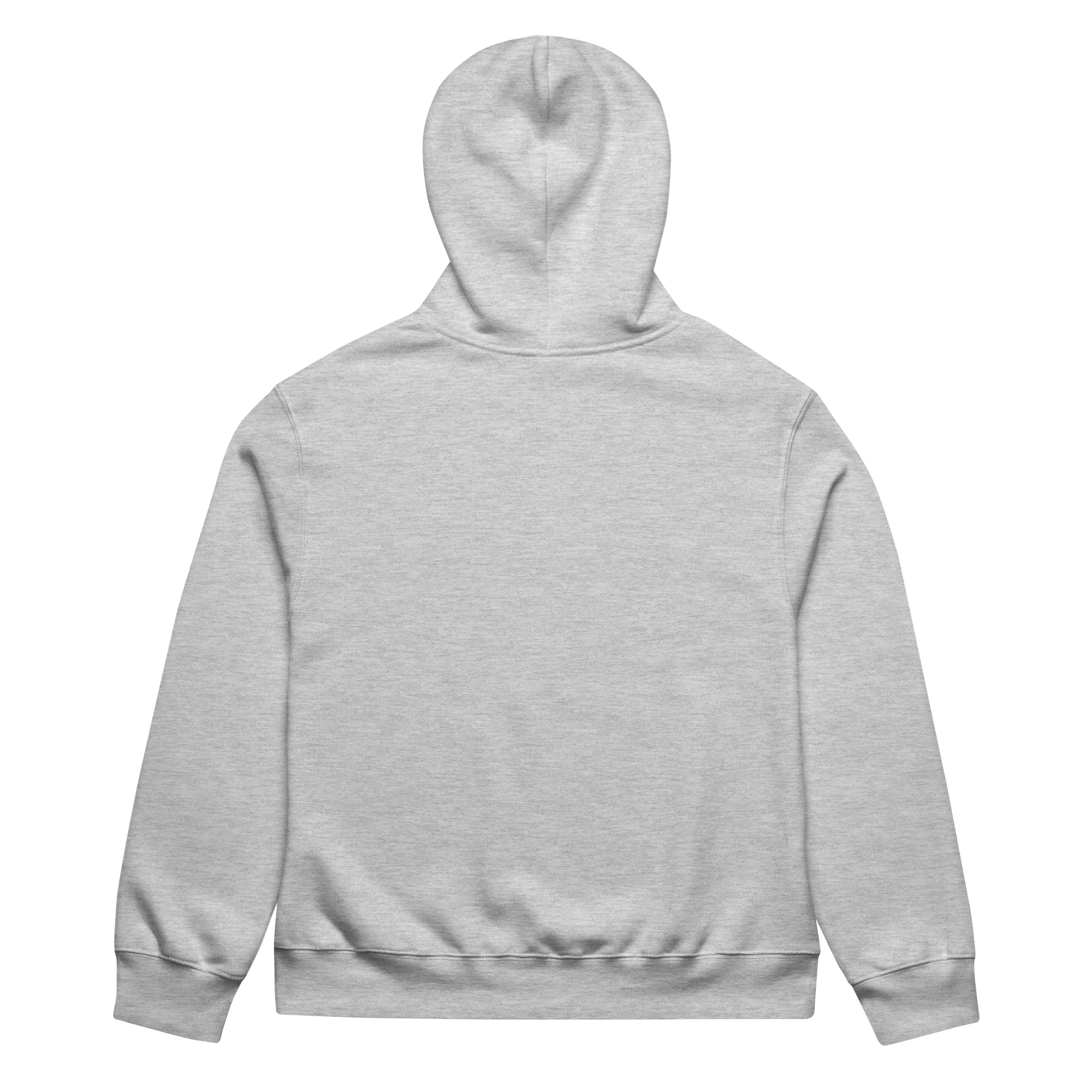 EMBROIDERED CASPER HOODIE - HEATHER