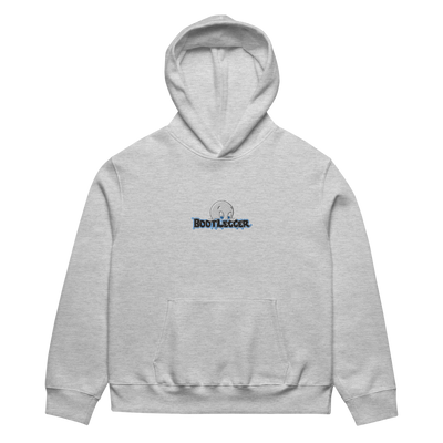 EMBROIDERED CASPER HOODIE - HEATHER
