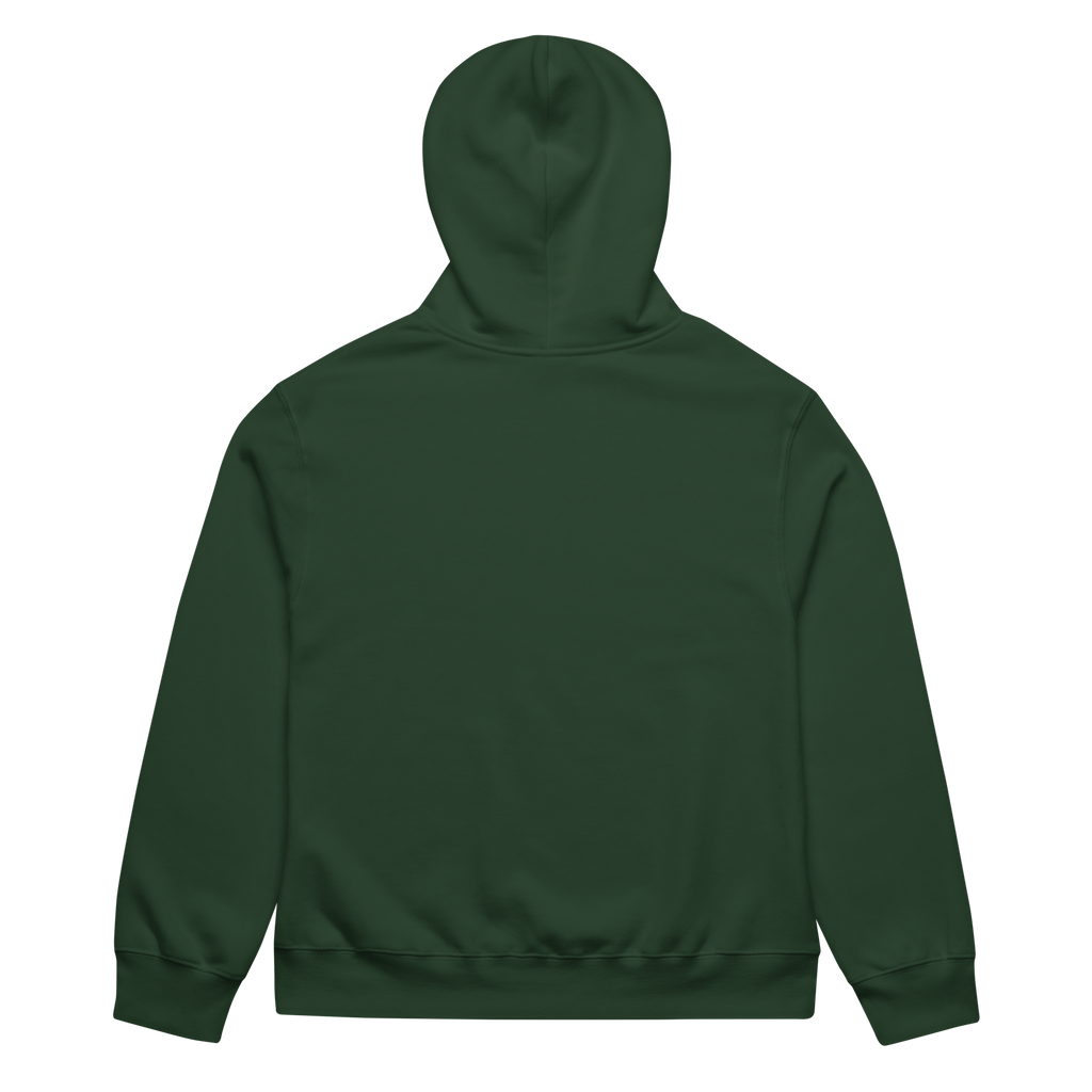 THROWIE HOODIE - FOREST GREEN