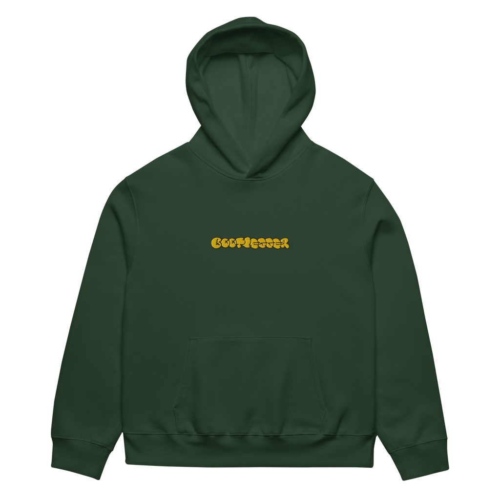 THROWIE HOODIE - FOREST GREEN