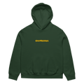 THROWIE HOODIE - FOREST GREEN